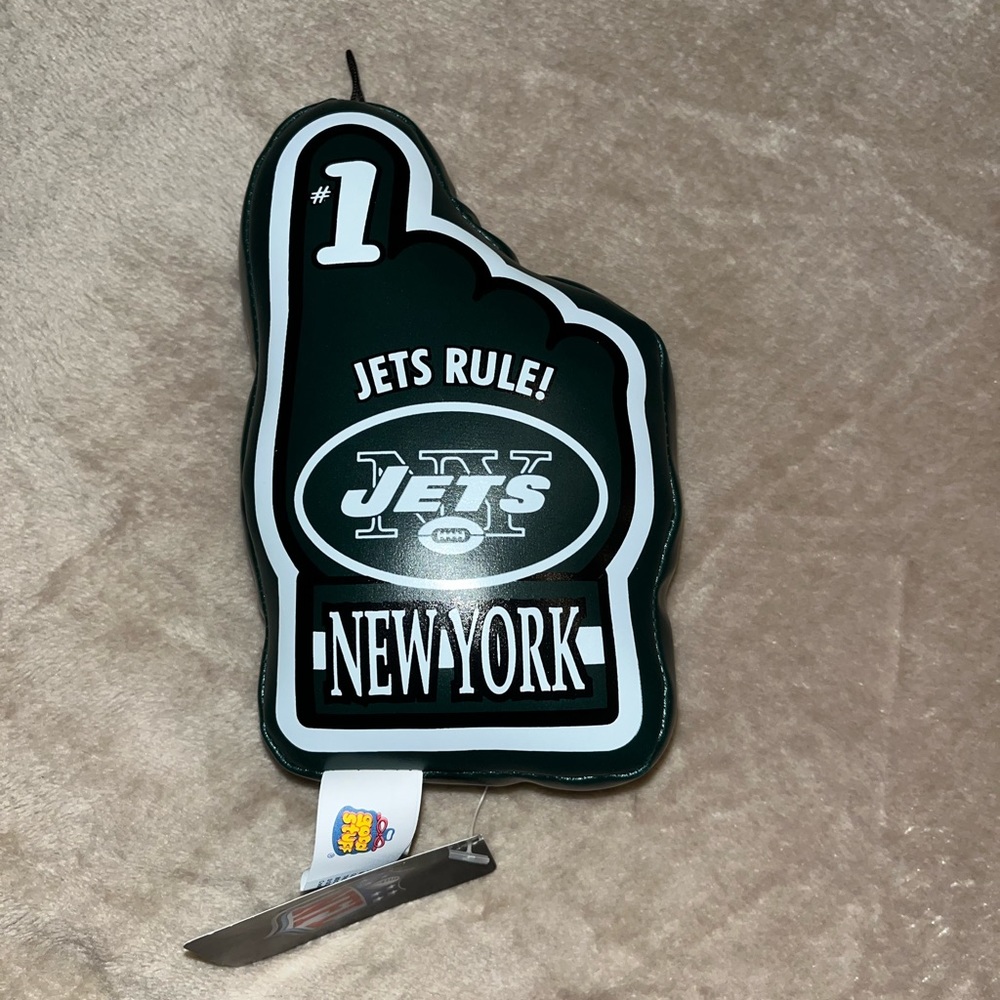 New York Jets plush foam finger